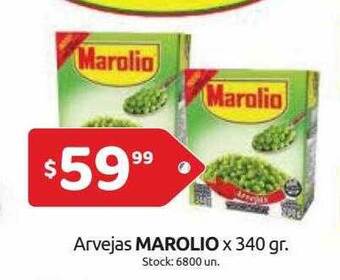 Cordiez Arvejas Marolio oferta