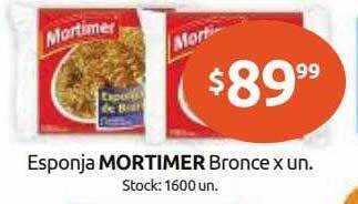 Cordiez Esponja Mortimer Bronce oferta
