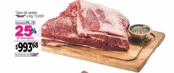 La Anonima Tapa De Asado oferta