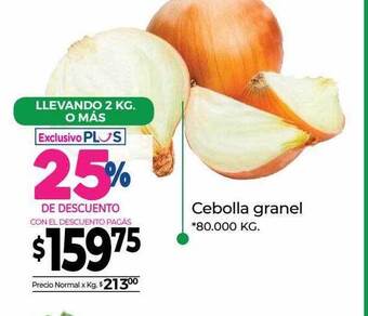 La Anonima Cebolla Granel oferta