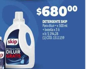 Makro Detergente Skip oferta