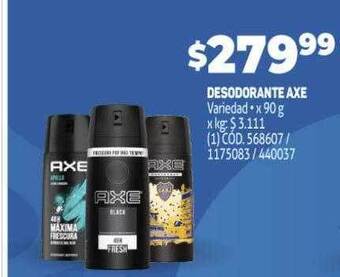 Makro Desodorante Axe oferta