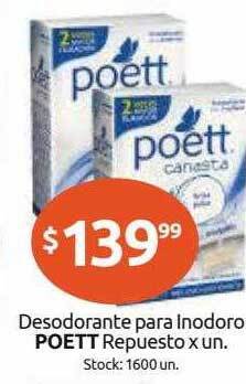Cordiez Desodorante Para Inodoro Poett Repuesto oferta