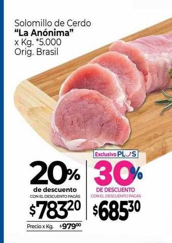 Solomillo De Cerdo