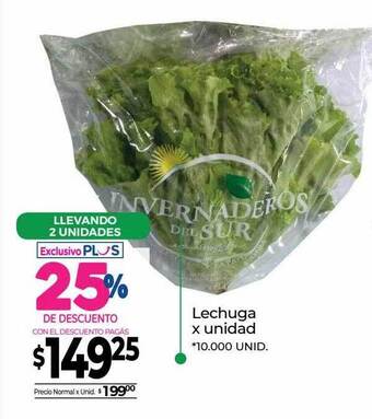 La Anonima Lechuga oferta