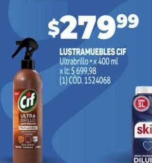 Makro Lustramuebles Cif oferta
