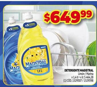 Makro Detergente Magistral oferta