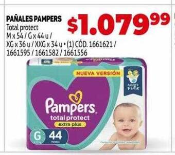Makro Pañales Pampers oferta