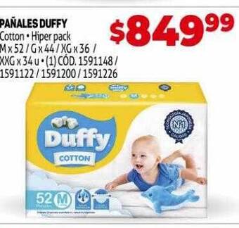 Makro Pañales Duffy oferta