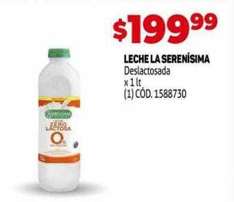 Makro Leche La Serenísima oferta