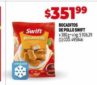 Makro Bocaditos De Pollo Swift oferta