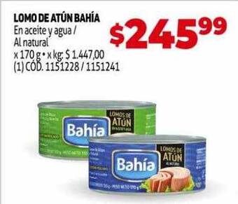 Makro Lomo De Atún Bahía oferta