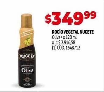 Makro Rocío Vegetal Nucete oferta