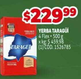 Makro Yerba Taragüí 4 Flex oferta