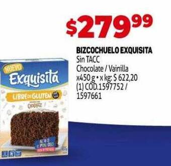 Makro Bizcochuelo Exquisita oferta
