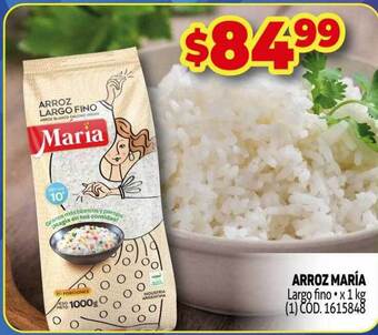 Makro Arroz María Largo Fino oferta
