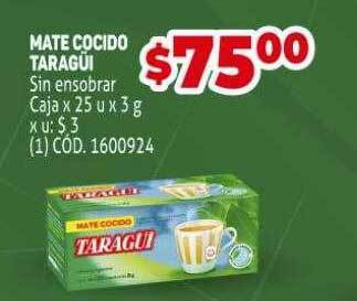 Makro Mate Cocido Taragüí oferta