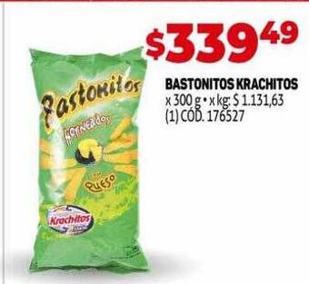 Makro Bastonitos Krachitos oferta