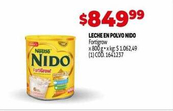 Makro Leche En Polvo Nido oferta