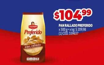 Makro Pan Rallado Preferido oferta