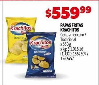 Makro Papas Fritas Krachitos oferta