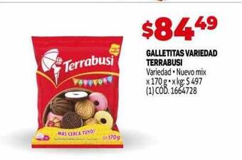 Makro Galletitas Variedad Terrabusi oferta