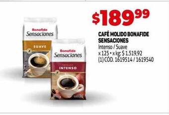 Makro Café Molido Bonafide Sensaciones oferta