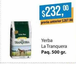 Supermercados Damesco Yerba La Tranquera oferta
