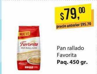 Supermercados Damesco Pan Rallado Favorita oferta
