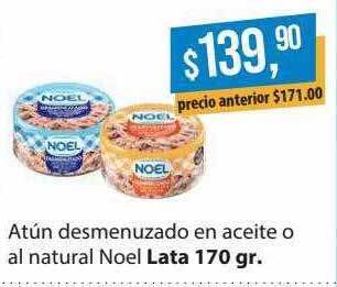 Supermercados Damesco Atún Desmenuzado En Aceite O Al Natural Noel oferta