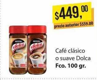 Supermercados Damesco Café Clásico O Suave Dolca oferta