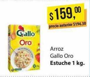 Supermercados Damesco Arroz Gallo Oro oferta