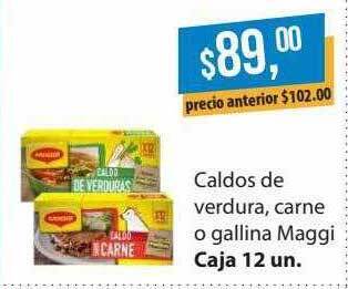 Supermercados Damesco Caldos De Verdura Carne O Gallina Maggi oferta