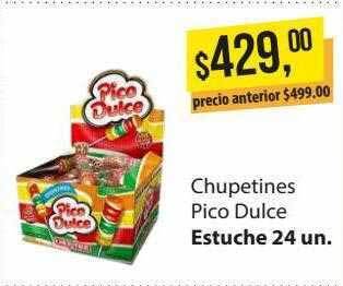 Supermercados Damesco Chupetines Pico Dulce oferta