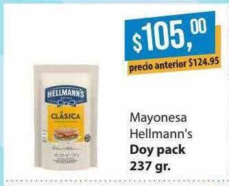 Supermercados Damesco Mayonesa Hellmann's Doy Pack oferta