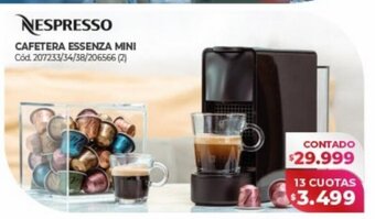 Naldo Lombardi Nespresso Cafetera Essenza Mini oferta