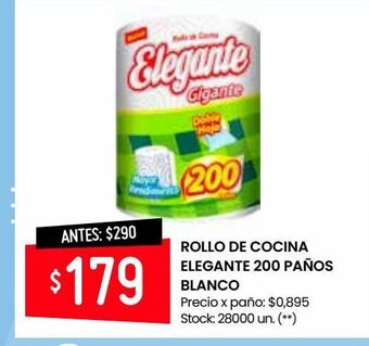 Changomas Rollo de cocina elegante 200 paños oferta