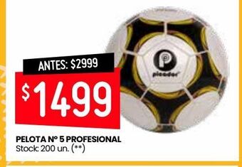 Changomas Pelota n.5 profesional oferta