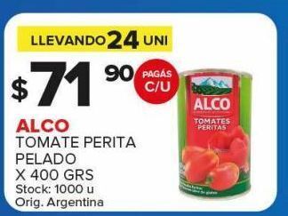 Carrefour Maxi Tomate perita alco x 400g oferta