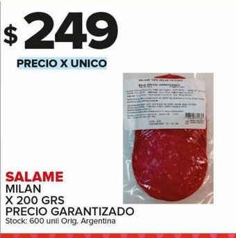 Carrefour Maxi Salame milán x 200g oferta