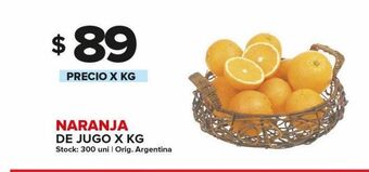 Naranja de jugo x kg