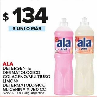 Carrefour Maxi Detergente dermatologico ala glicerina/colageno/limón 750cc oferta