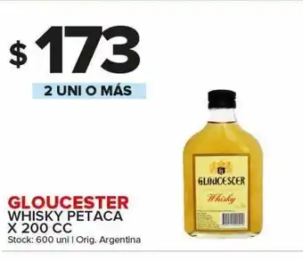 Carrefour Maxi Whisky gloucester petaca x 200cc oferta