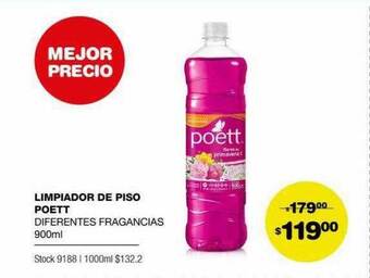 Atomo Conviene Limpiador De Piso Poett oferta