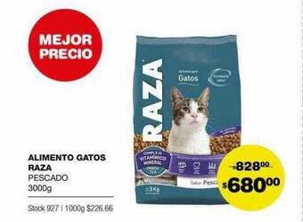 Atomo Conviene Alimento Gatos Raza oferta