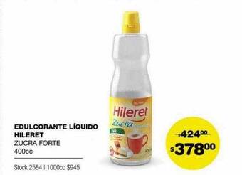 Atomo Conviene Edulcorante Líquido Hileret Zucra Forte oferta