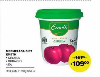 Atomo Conviene Mermelada Diet Emeth oferta