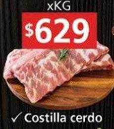Supermercados Aiello Costilla Cerdo oferta