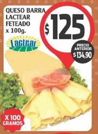 Supermercados Malambo Queso Barra Lactear Feteado oferta