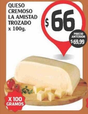 Supermercados Malambo Queso Cremoso La Amistad Trozado oferta